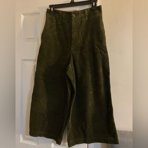 Uniqlo brown corduroy cullotes